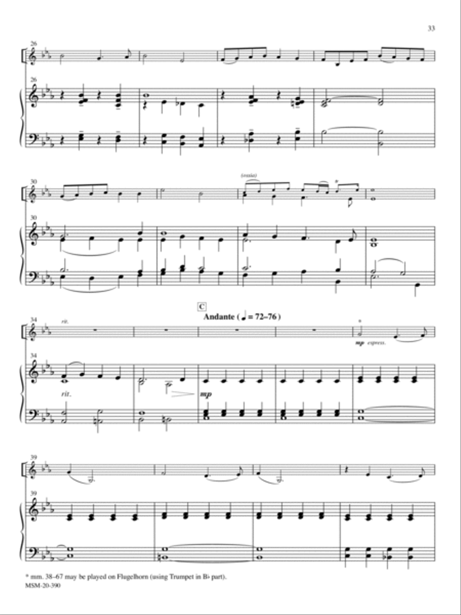 Thine is the Glory Thine is the Glory Trumpet scores gallery preview page 3