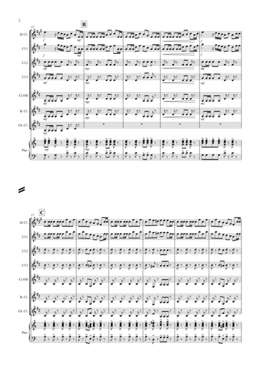 William Tell Overture for Clarinet Choir image number null