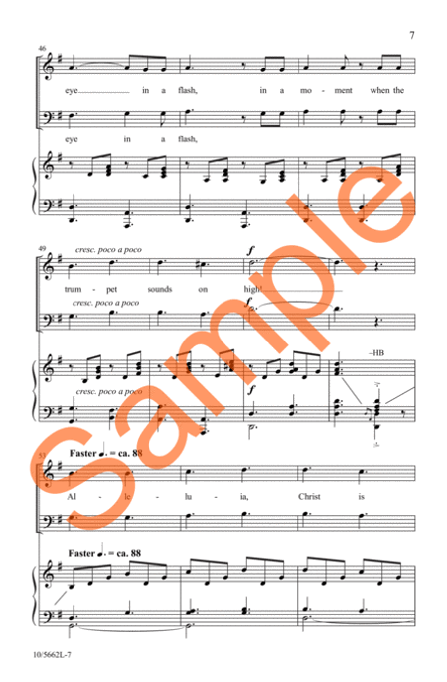 O Praise the Living King! 2-Part scores gallery preview page 8