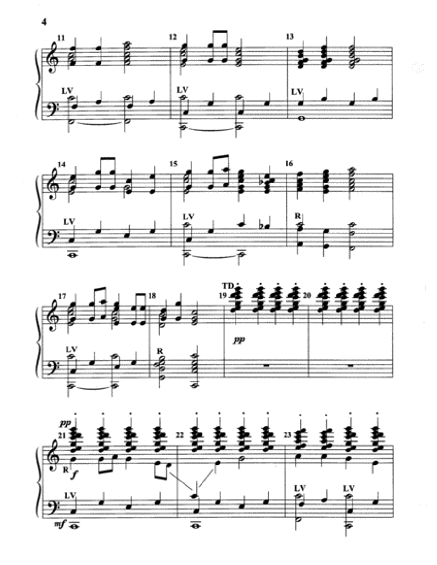 Holiday Favorites for Handbells 5-Octaves scores gallery preview page 23
