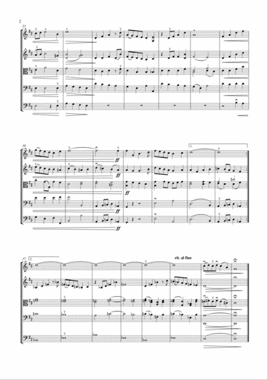 Have Yourself A Merry Little Christmas from MEET ME IN ST. LOUIS String Orchestra scores gallery preview page 2