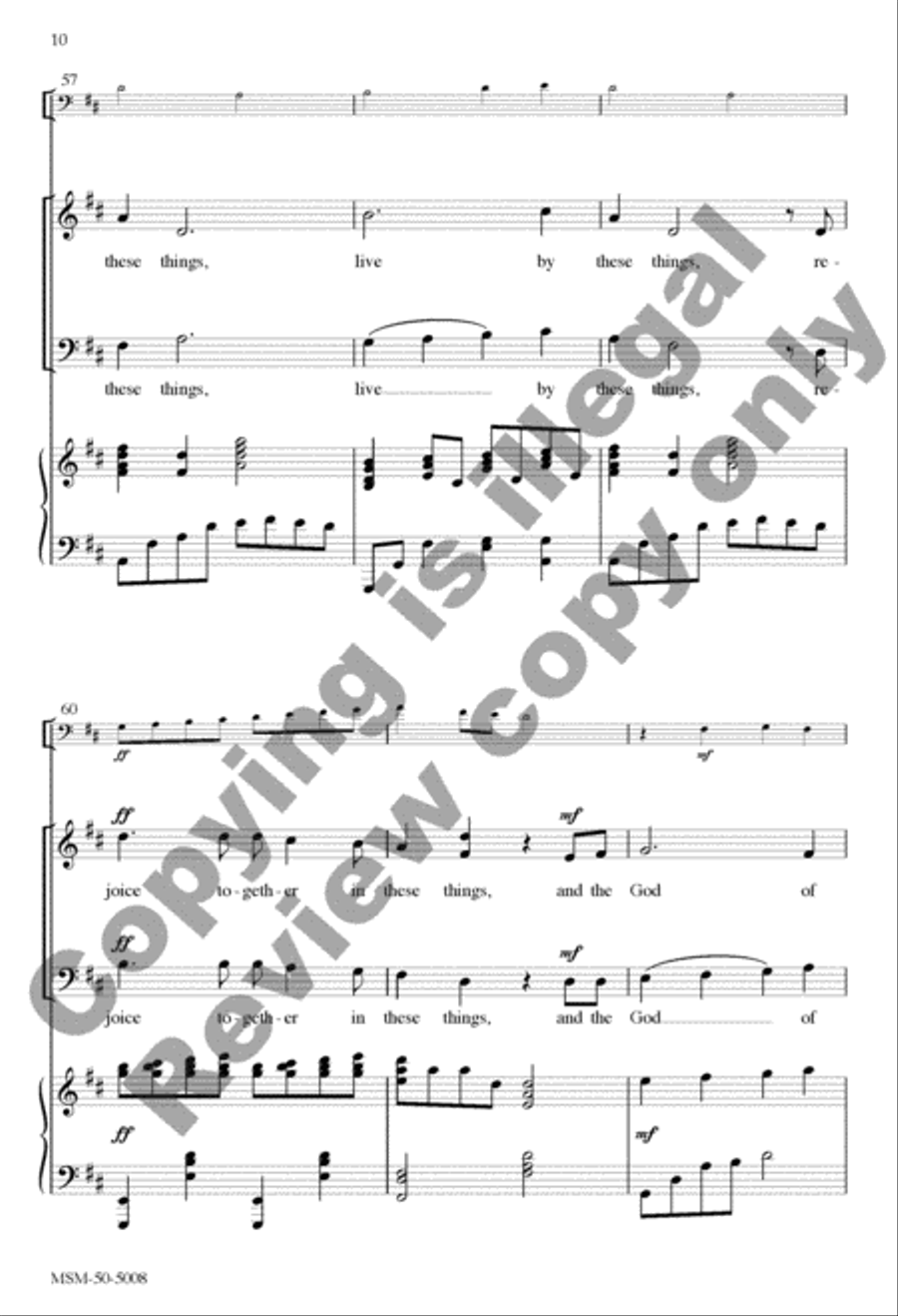 Think on These Things 3-Part scores gallery preview page 20