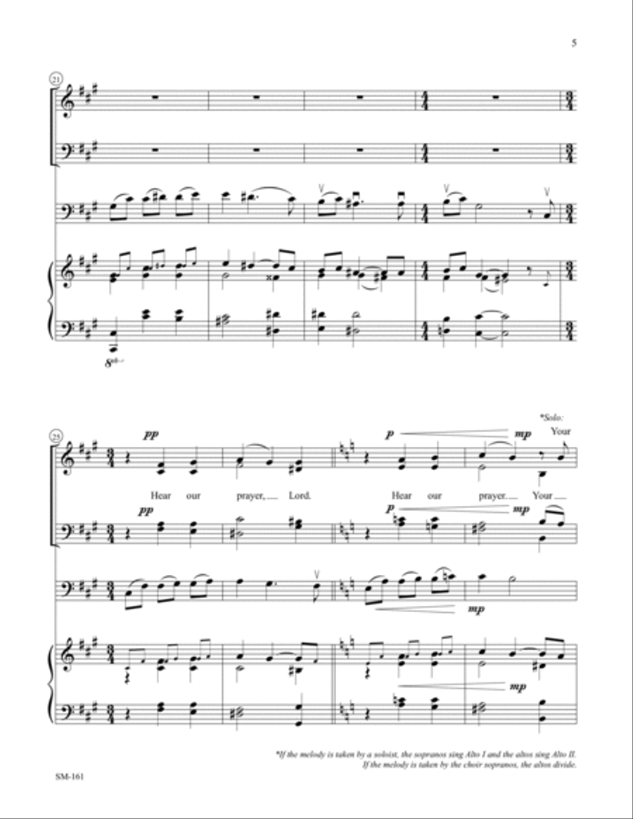 Lament for a Broken World (SATB)