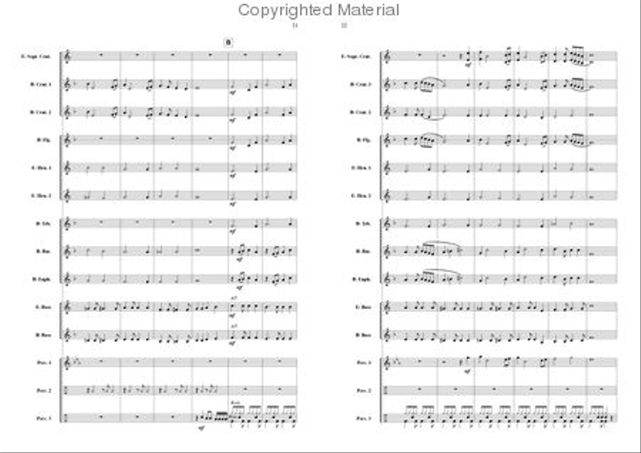 Let's Celebrate Let's Celebrate Brass Band scores gallery preview page 11