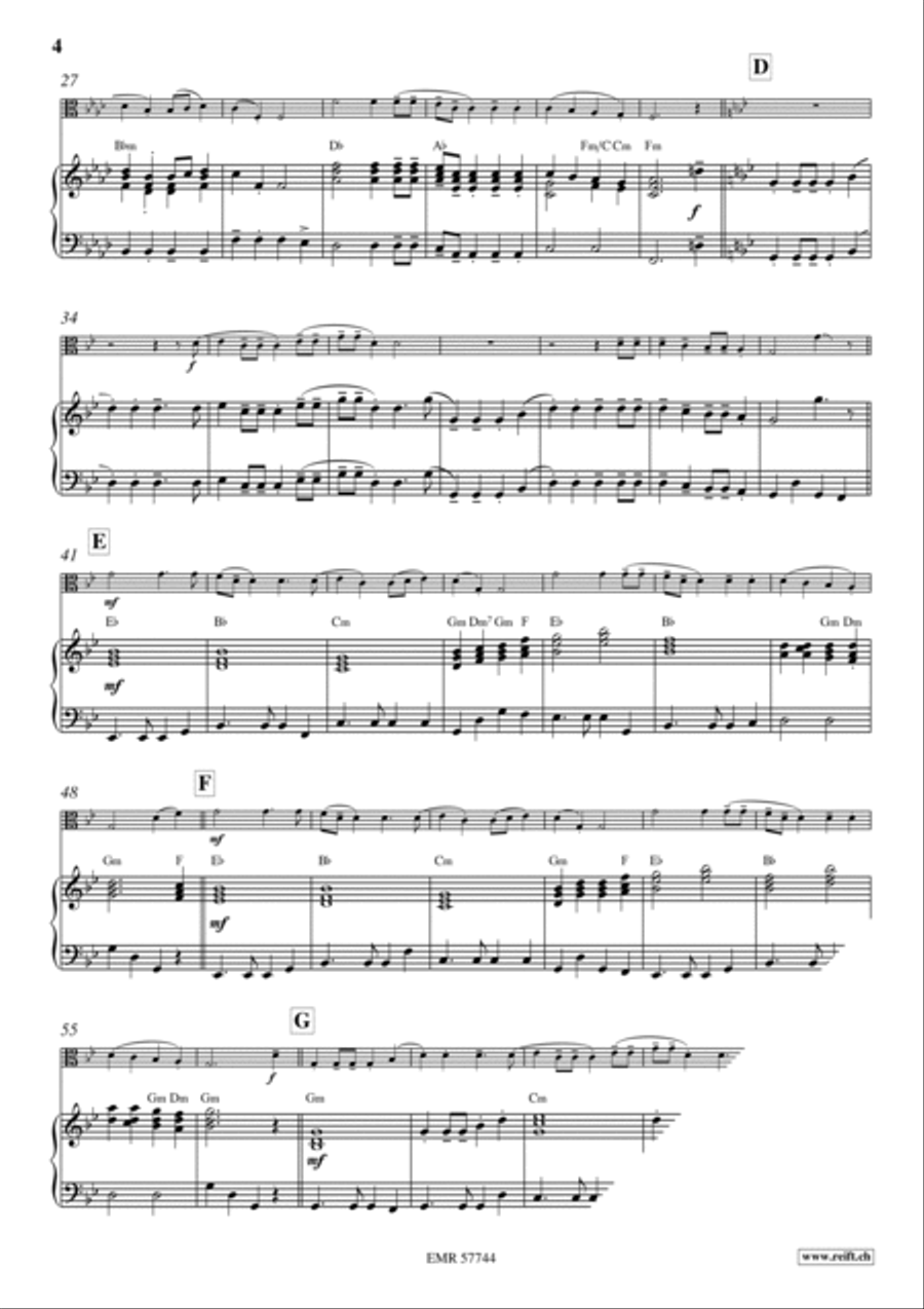 Wellerman Piano Accompaniment scores gallery preview page 6