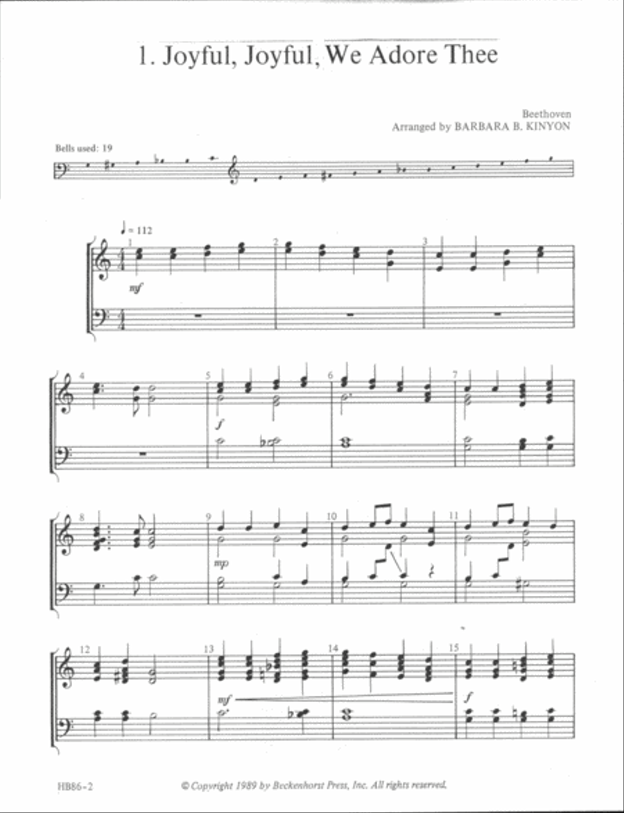 Let's All Ring the Classics 2-Octaves scores gallery preview page 2