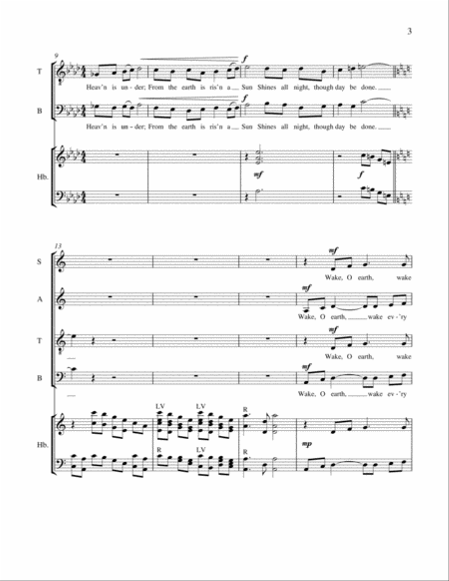Hail, O Blessed Light Hail, O Blessed Light 4-Part scores gallery preview page 3