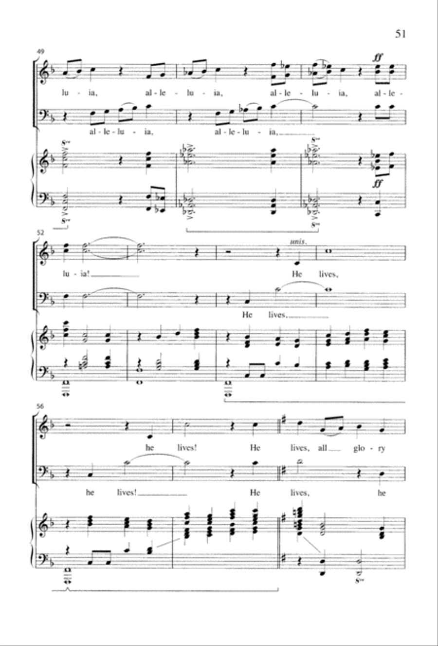 Christ the Crucified 3-Part scores gallery preview page 53