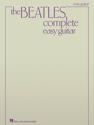 Book cover for The Beatles Complete - Easy Guitar