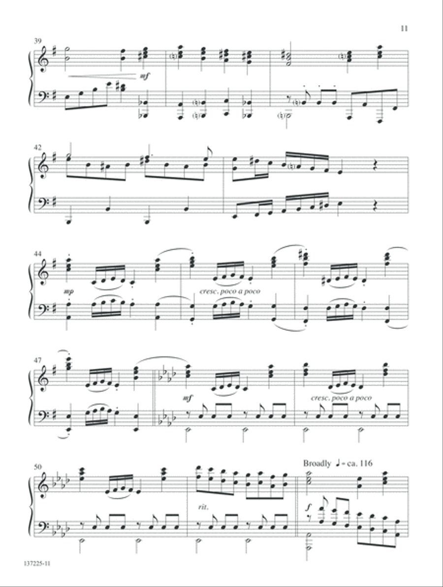 Born the King of Angels Piano Solo scores gallery preview page 10