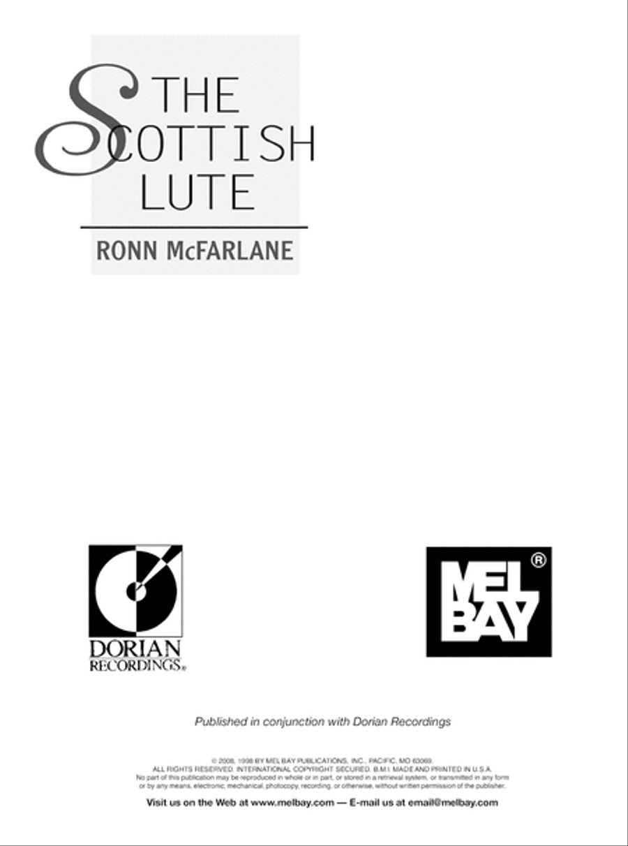 The Scottish Lute The Scottish Lute Lute scores gallery preview page 7