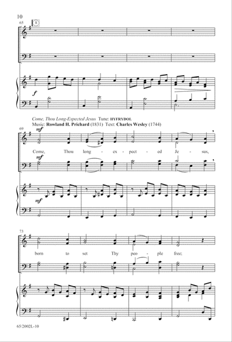And This Shall Be a Sign And This Shall Be a Sign 4-Part scores gallery preview page 11