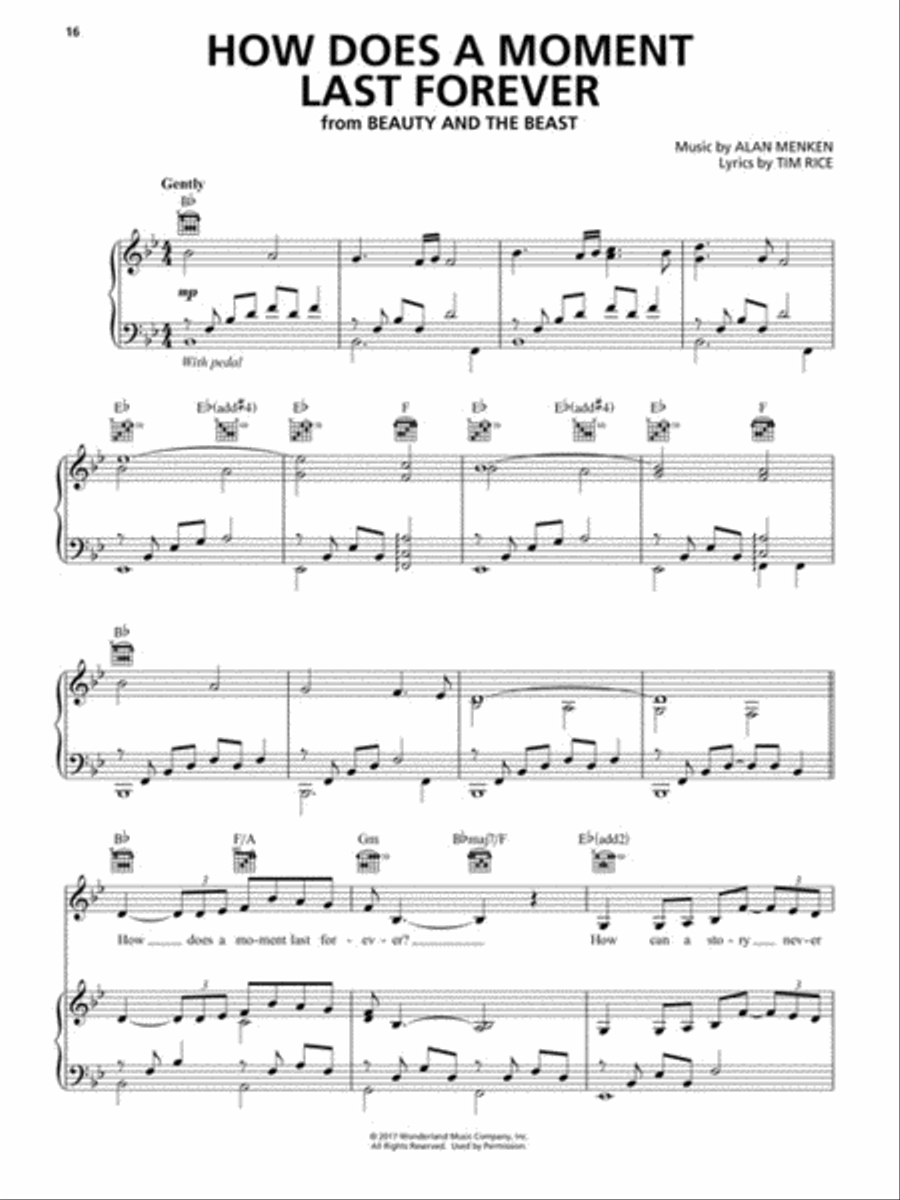 Songs from A Star Is Born, La La Land, The Greatest Showman, and More Movie Musicals Piano, Vocal, Guitar scores gallery preview page 5