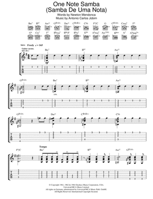 One Note Samba (Samba De Uma Nota)