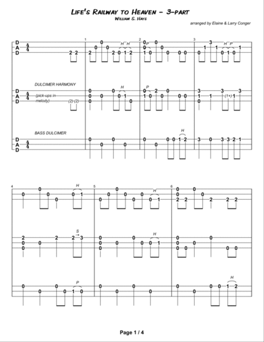 Life's Railway To Heaven (ensemble) Small Ensemble scores gallery preview page 3