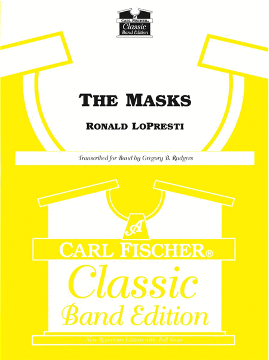 The Masks The Masks Concert Band scores gallery preview page 1