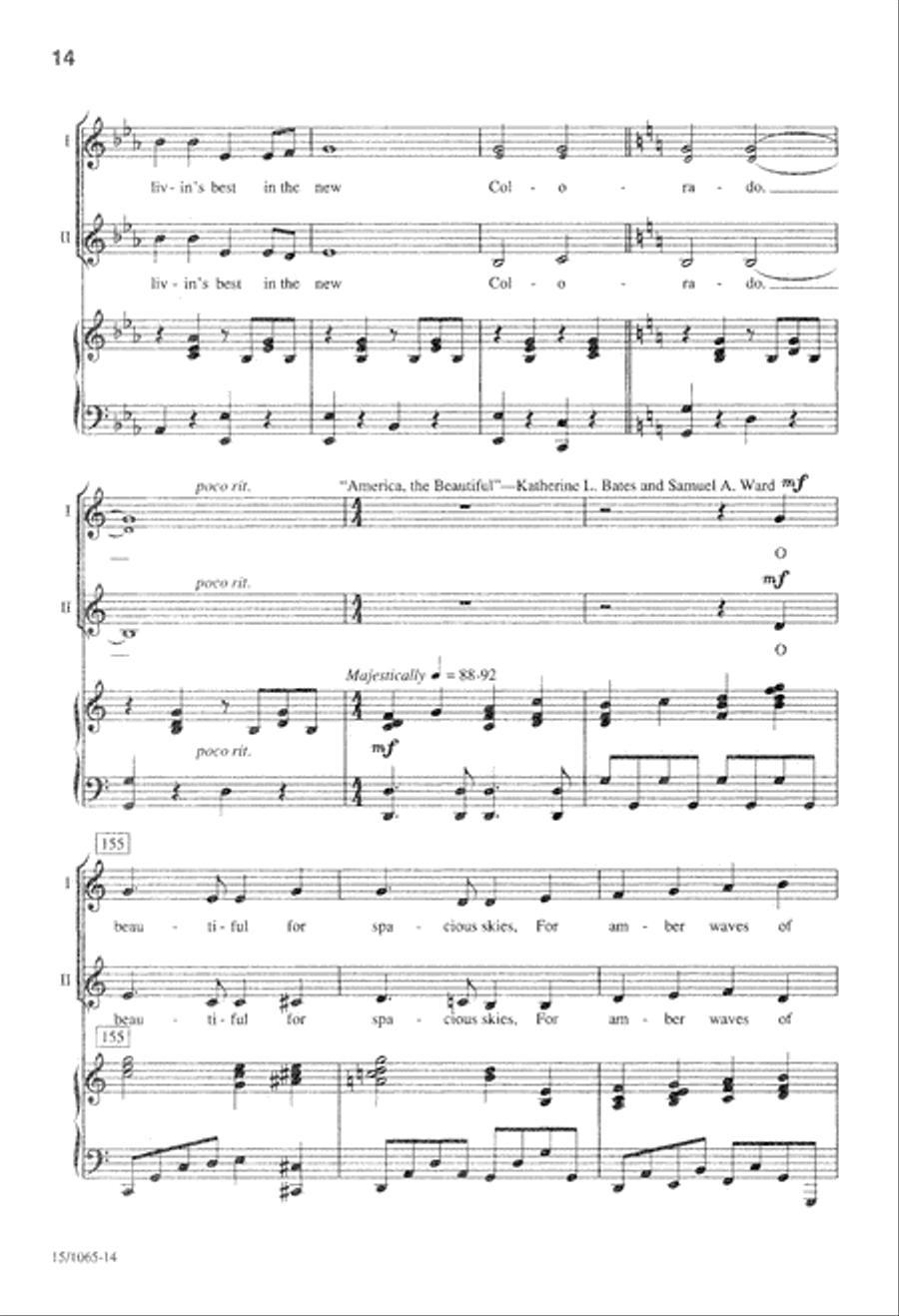 Americans West 2-Part scores gallery preview page 14