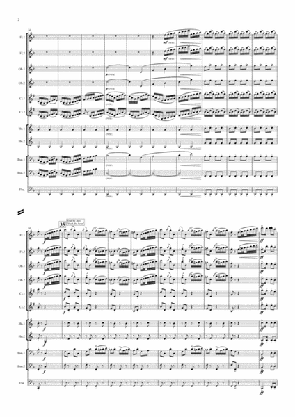 Sullivan: "Pineapple Poll" - Movement.1 "Opening Number" - symphonic wind image number null