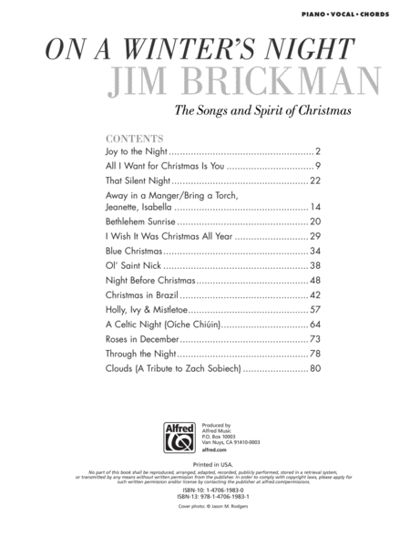 Jim Brickman -- On a Winter's Night