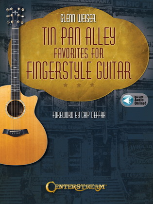 Book cover for Tin Pan Alley Favorites for Fingerstyle Guitar