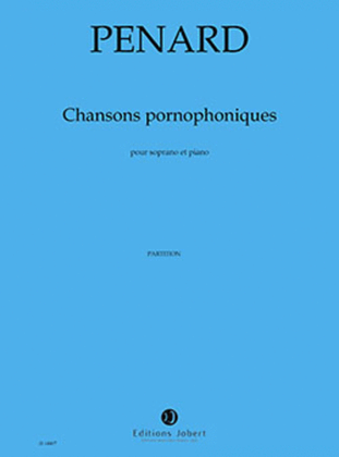 Book cover for Chansons Pornophoniques