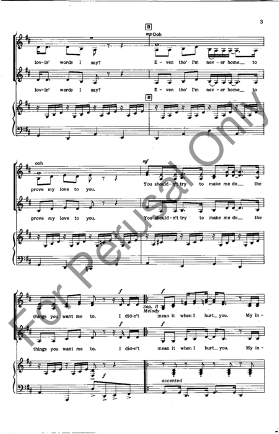 I Didn't Mean It I Didn't Mean It SSA scores gallery preview page 3