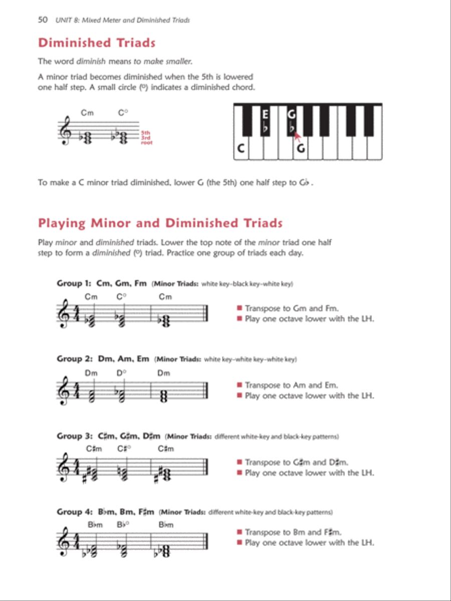 Premier Piano Express, Book 4 Piano Method scores gallery preview page 20