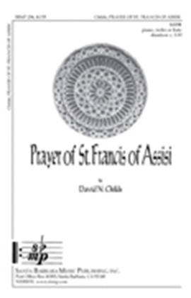 Book cover for Prayer of St. Francis of Assisi - SATB Octavo