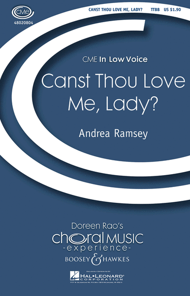 Canst Thou Love Me, Lady? image number null