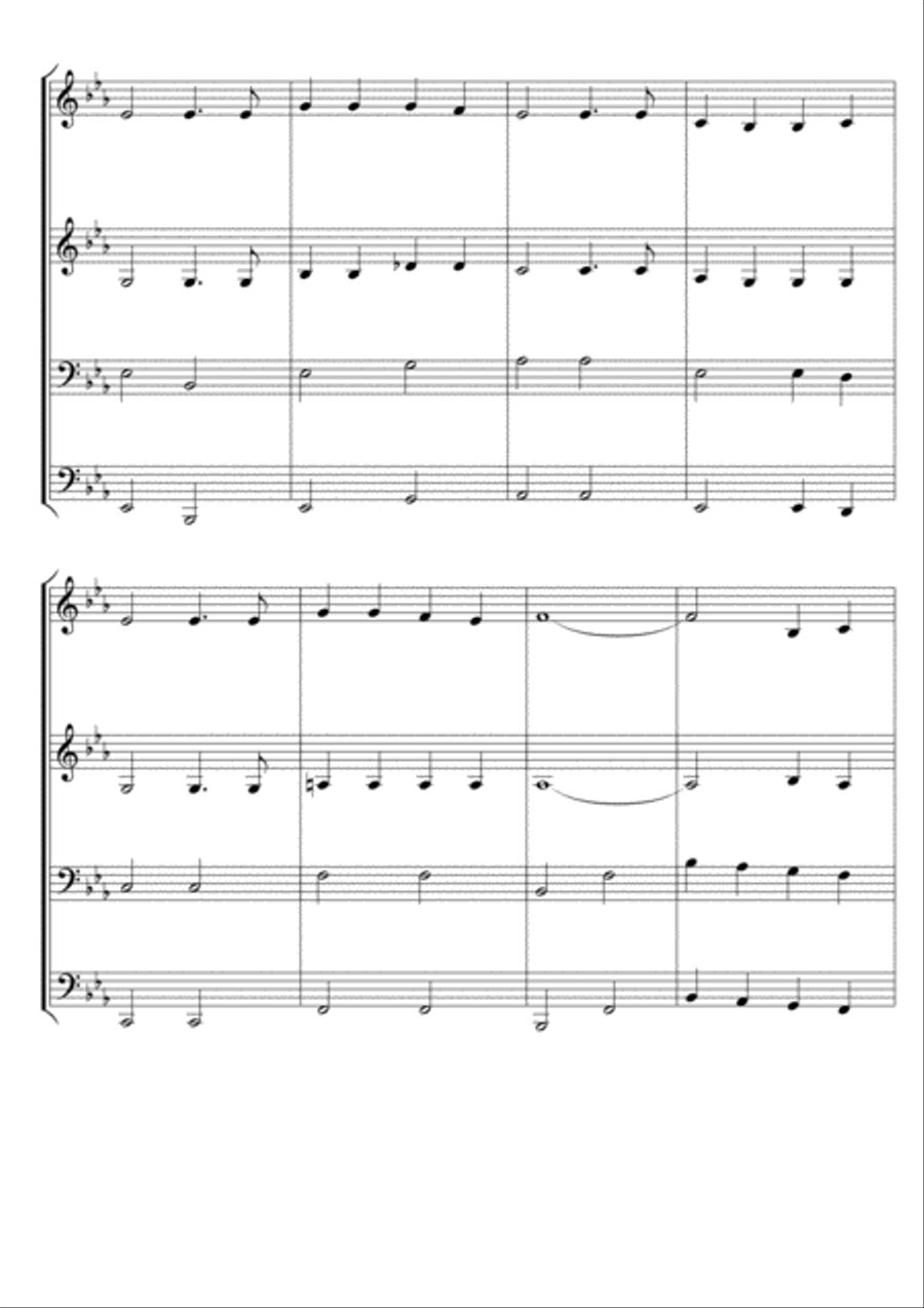 From The Beginning Book 1 Sacred scores gallery preview page 4