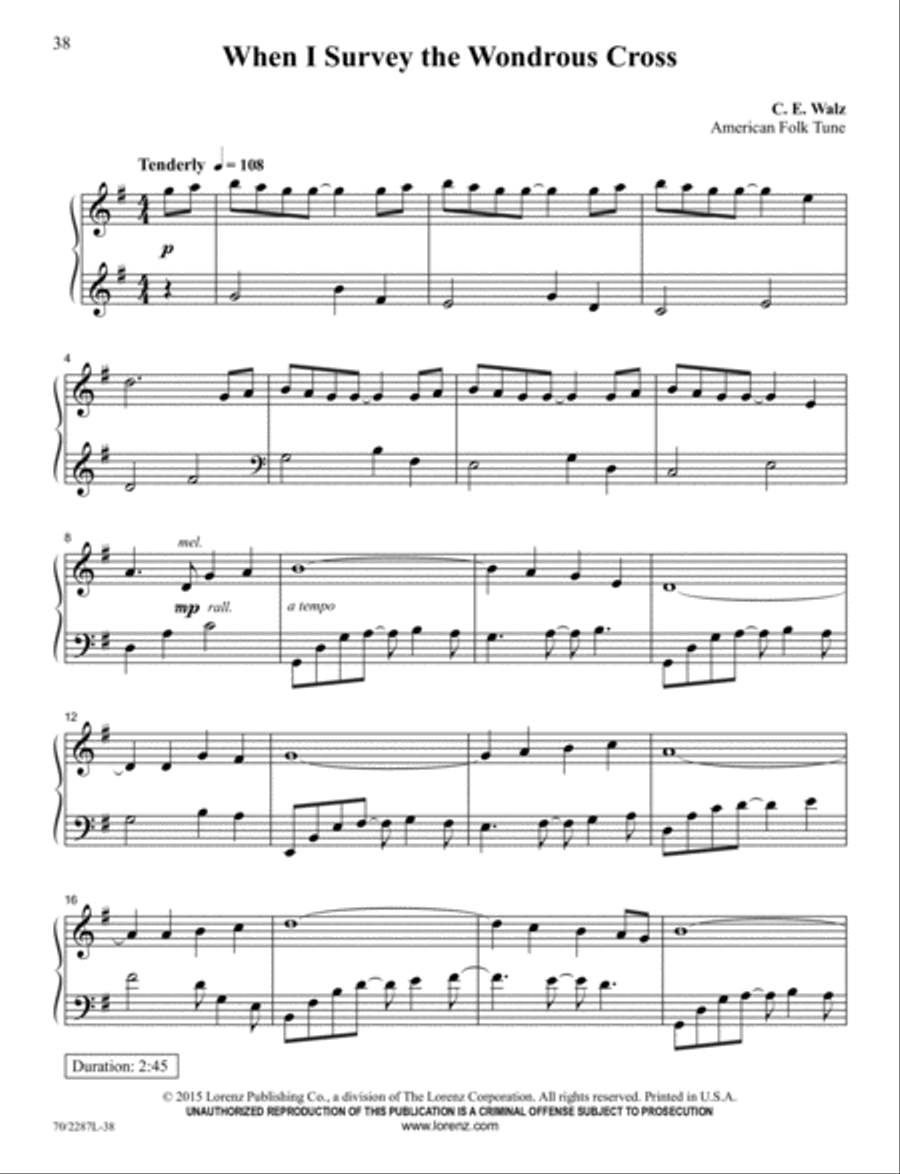 Glorious Morning! Glorious Morning! Piano Solo scores gallery preview page 15