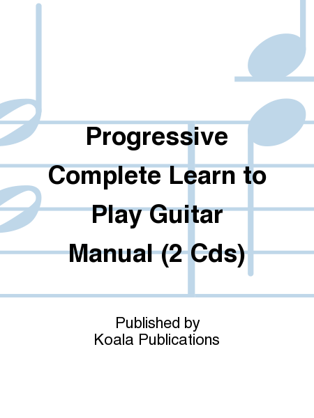 Progressive Complete Learn to Play Guitar Manual (2 Cds)