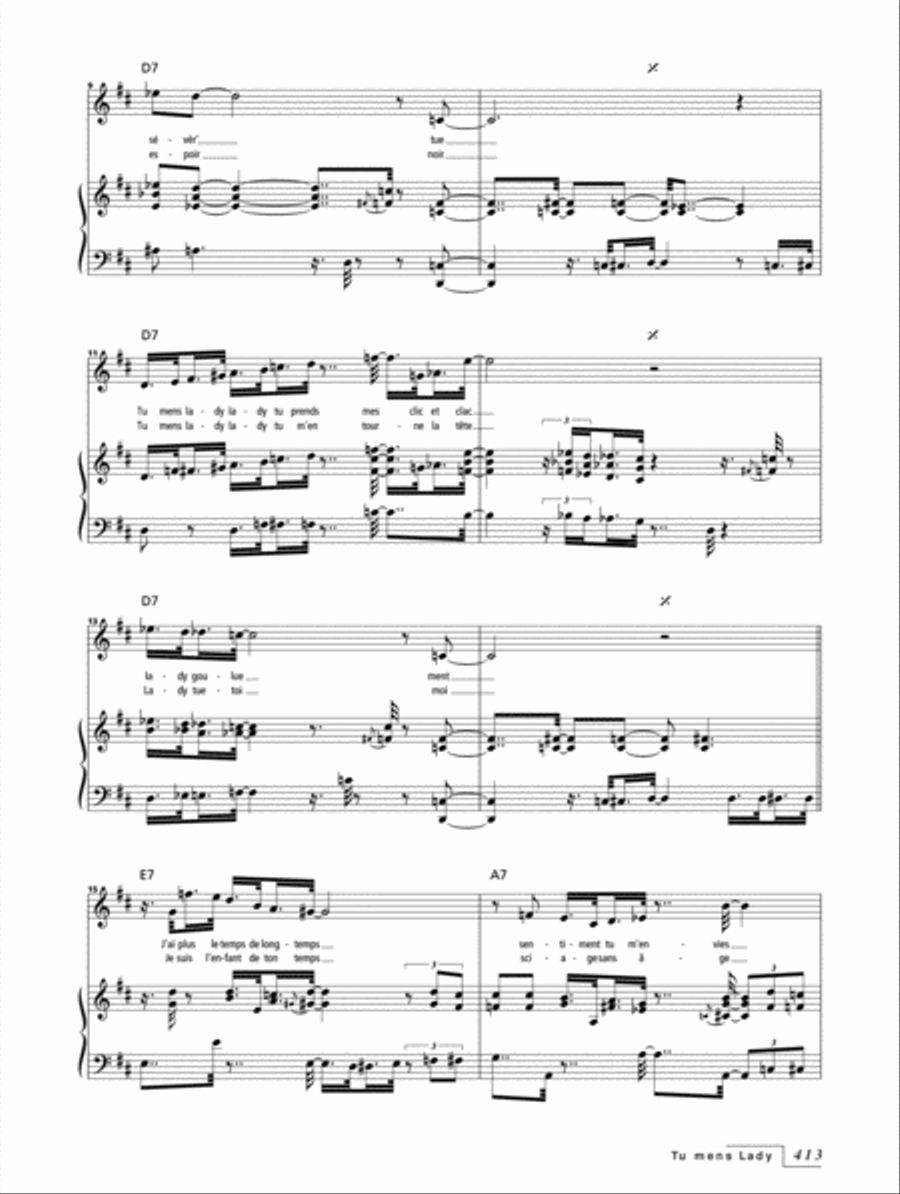 Livre du Jazz en France Livre du Jazz en France Score scores gallery preview page 10
