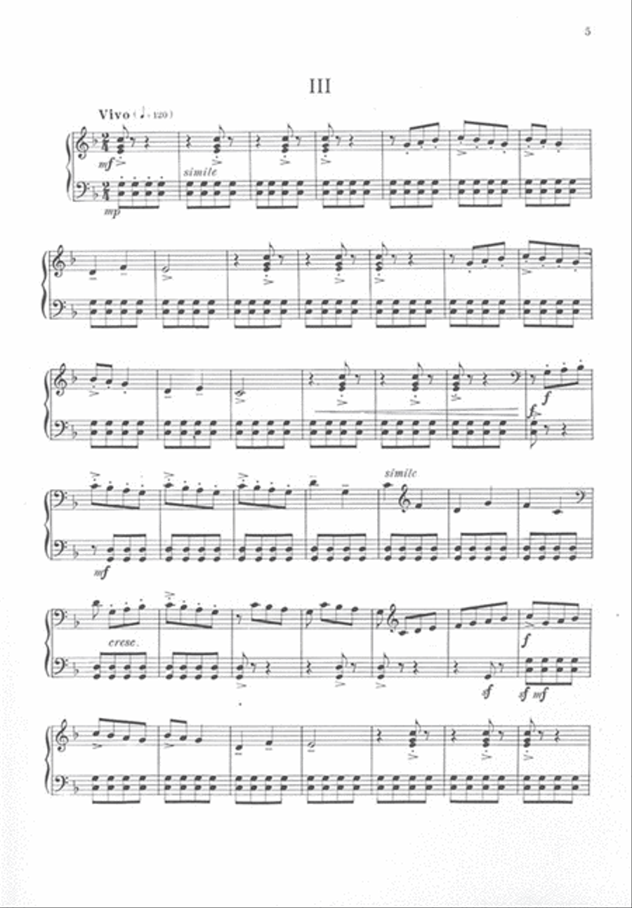Sonatine Nr. 1 Piano Solo scores gallery preview page 3