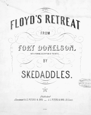 Floyd's Retreat From Fort Donelson, With a Running Description of the Battle