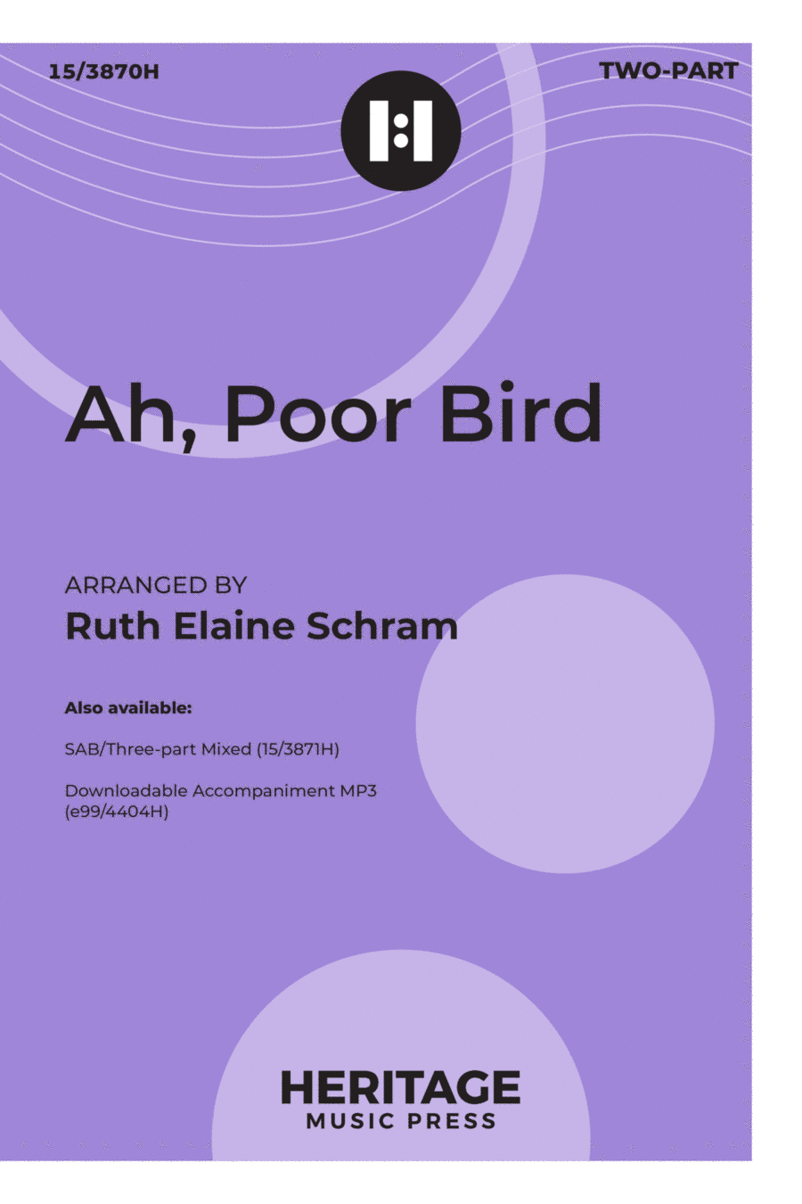 Ah, Poor Bird 2-Part scores gallery preview page 1