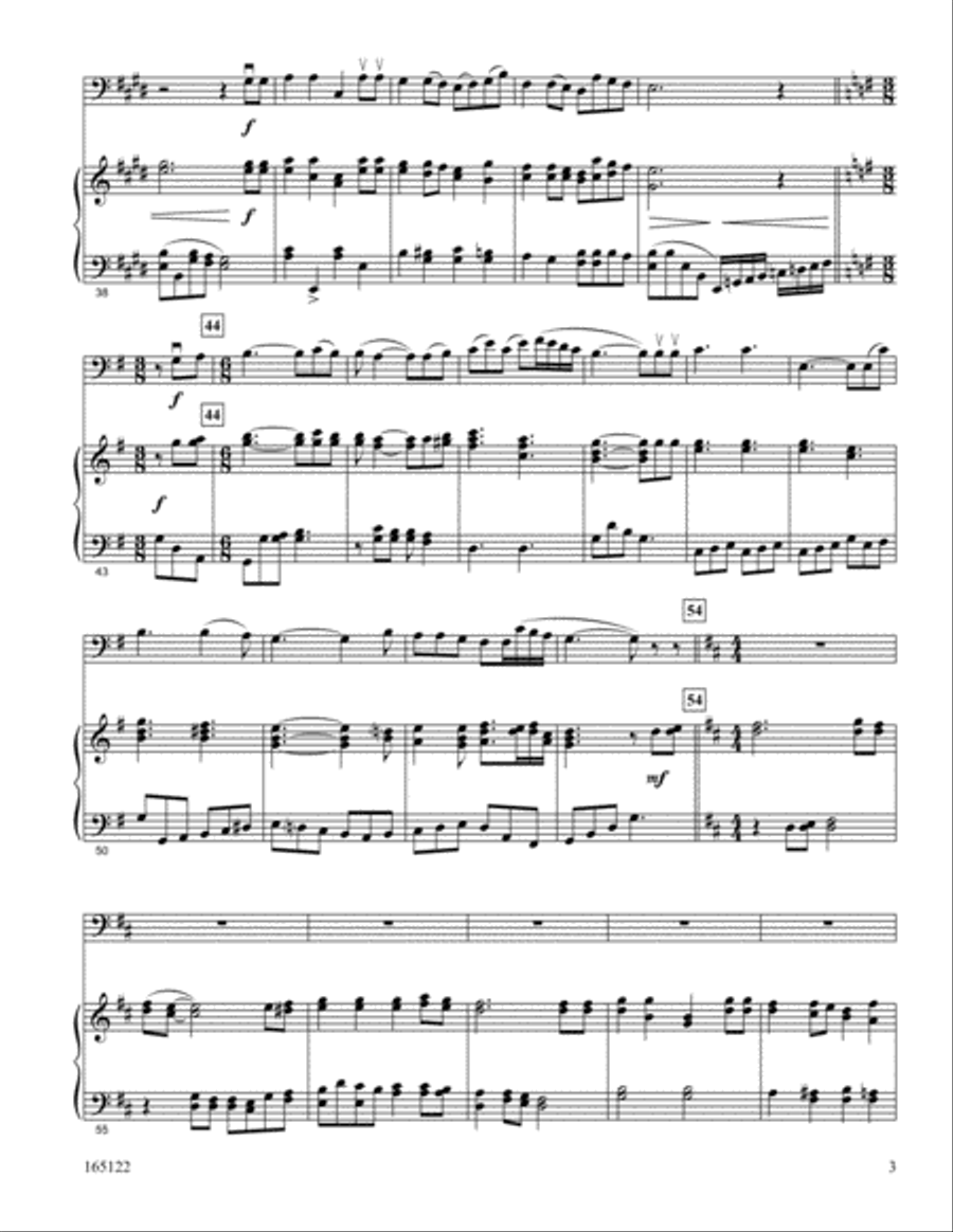At The Cross Piano Accompaniment scores gallery preview page 3