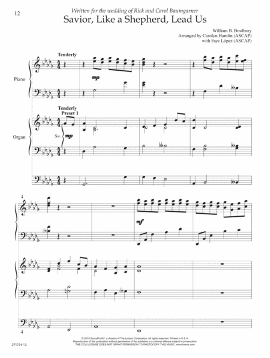 Grace So Amazing Organ scores gallery preview page 7