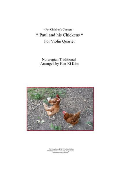 Paul and his Chickens (For Viola Quartet) image number null