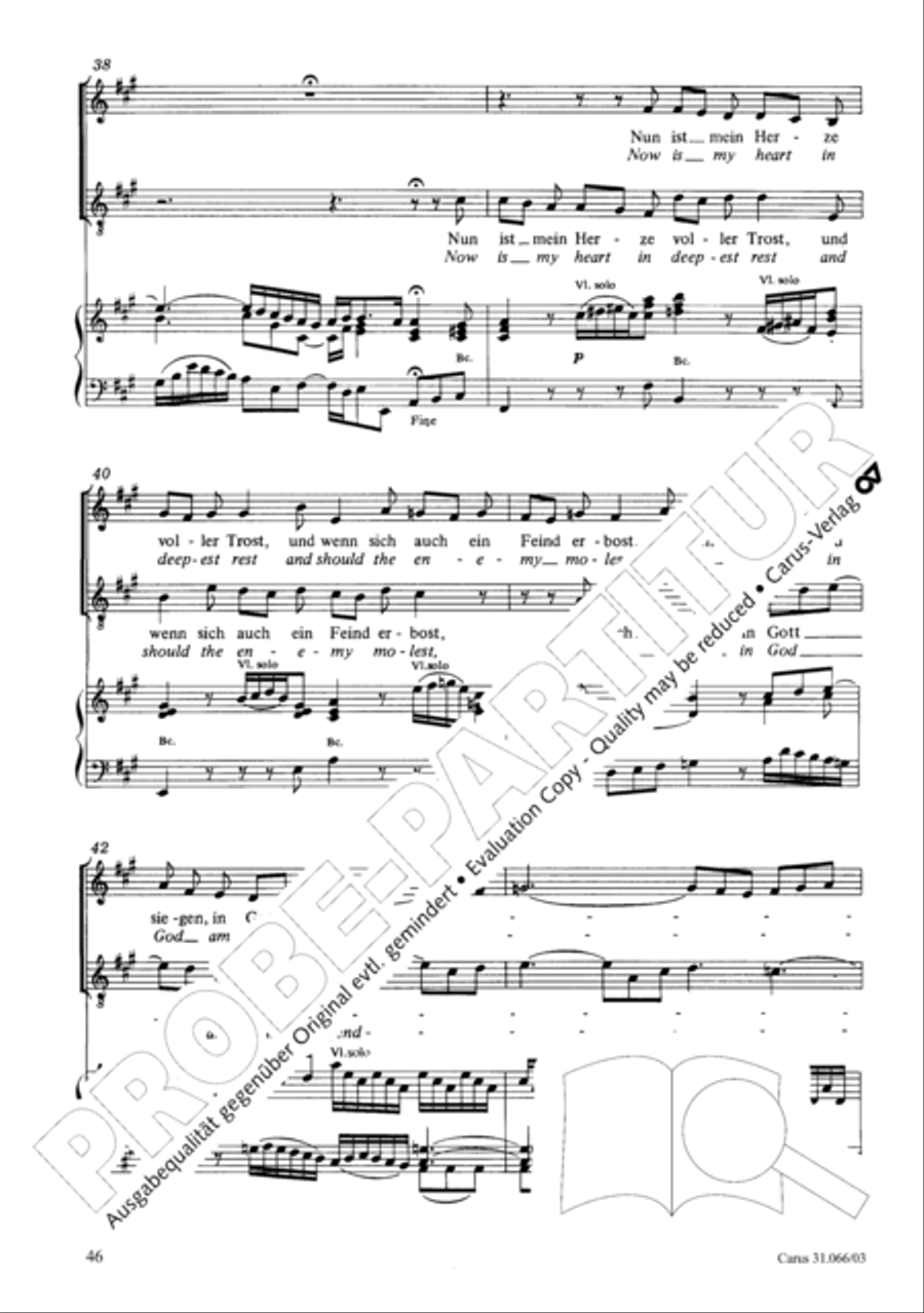 Be joyful, you Christians (Erfreut euch, ihr Herzen) ATB scores gallery preview page 47