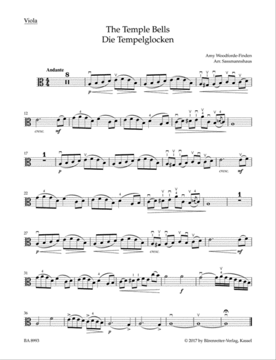 Viola Recital Album, Volume 4 String Methods scores gallery preview page 2