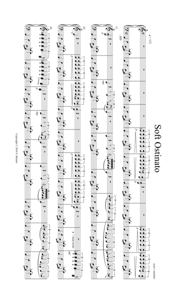 Four Synthetic Miniatures for Marimba; Recitative, Soft Ostinato, Etude, and The Minute Rag image number null