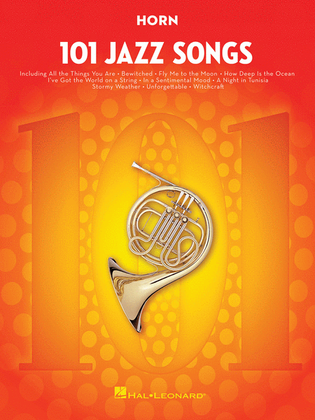 Book cover for 101 Jazz Songs for Horn