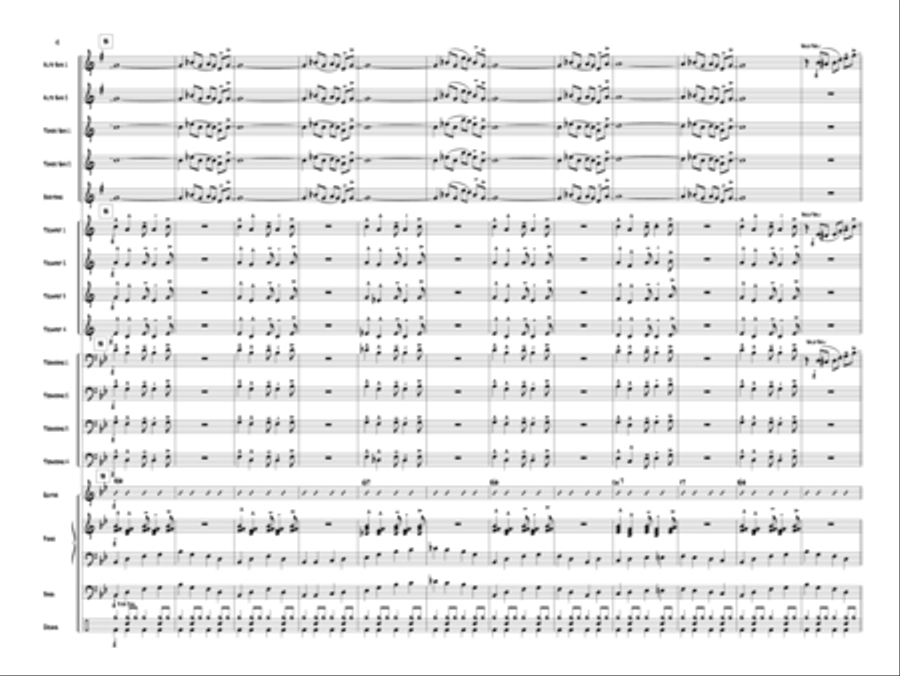 One, Two, Ready, Swing! One, Two, Ready, Swing! Jazz Ensemble scores gallery preview page 5