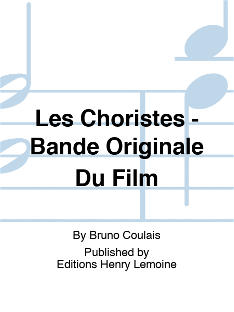 Les Choristes - Bande Originale Du Film Choir scores gallery preview page 1