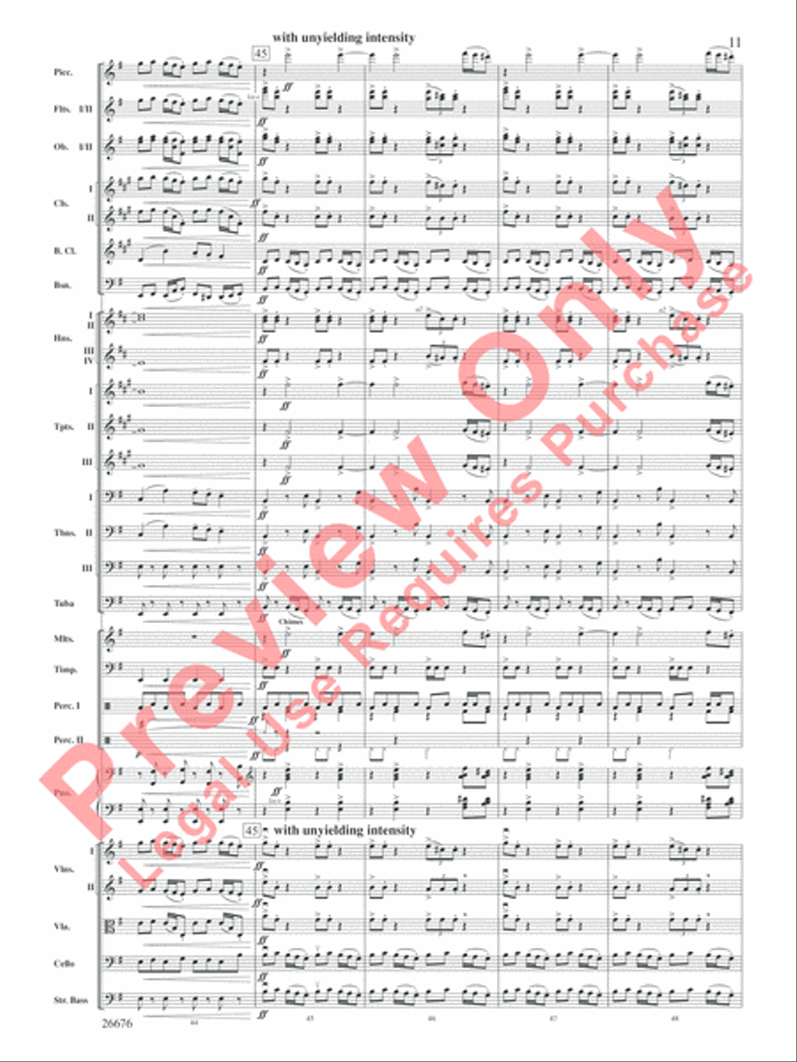 Star Wars Epic -- Part I, Suite from the Full Orchestra scores gallery preview page 12