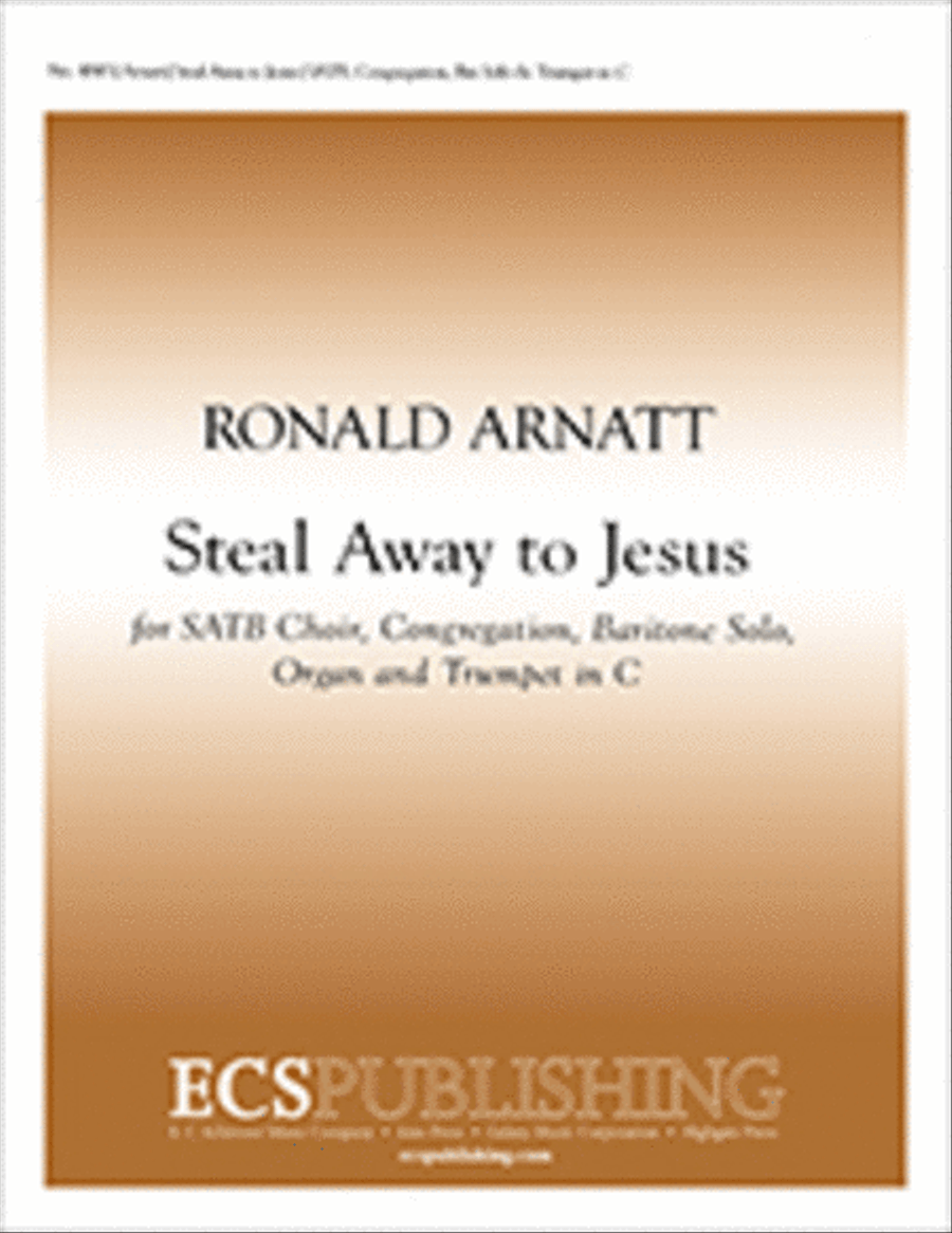 Steal Away to Jesus 4-Part scores gallery preview page 1