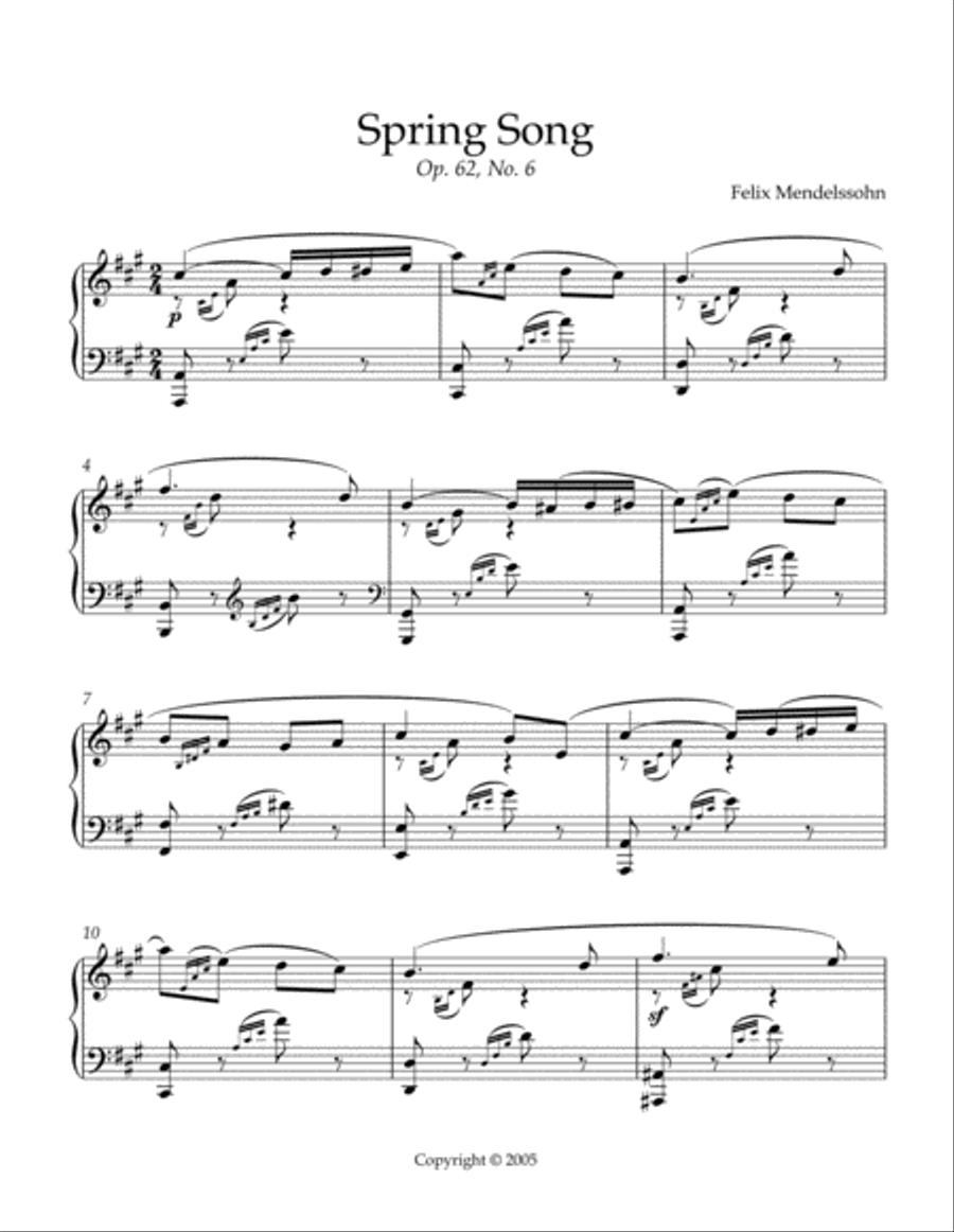 Spring Song Piano Method scores gallery preview page 2