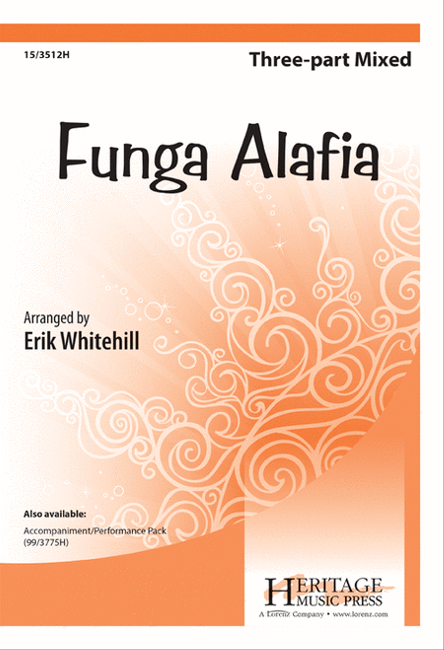 Funga Alafia 3-Part scores gallery preview page 1