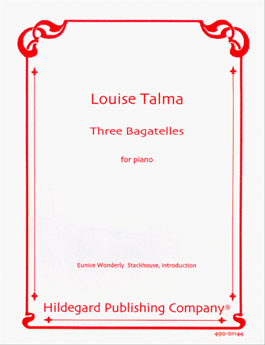 Bagatelles Chamber Music scores gallery preview page 1
